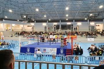 El boxeo volvió a Telde con una velada en el Pabellón Juan Carlos Hernández (Foto TA)